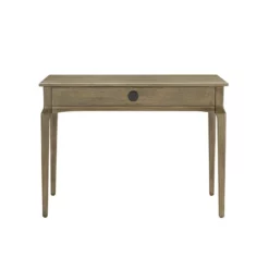 Leick Home Wood Stratus Desk With Drop Front Keyboard Drawer In Smoke Gray 13 Leick Home Wood Stratus Desk With Drop Front Keyboard Drawer In Smoke Gray -CYMAX Sales 2414699 2 L