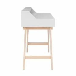 Linon Hoyt Wood Two Drawer Desk In Black 24 Linon Hoyt Wood Two Drawer Desk In Black -CYMAX Sales 2415302 3 L