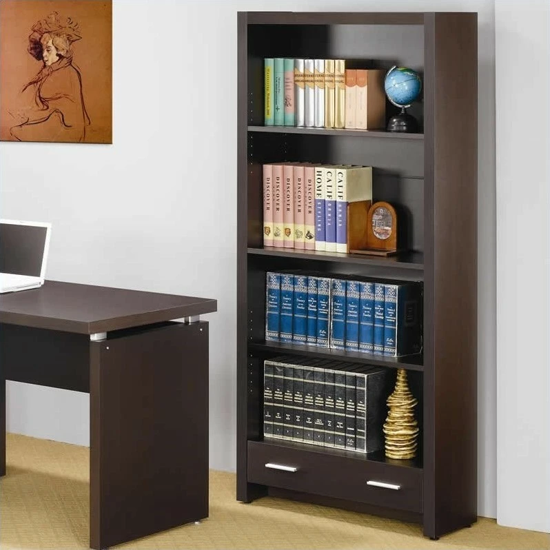 Home Square 4-Piece Set With Bookcase Mobile File Cabinet Office Chair And Desk 4 Home Square 4-Piece Set With Bookcase Mobile File Cabinet Office Chair And Desk - Image 2