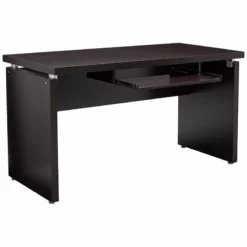 Home Square 4 Piece Set With Bookcase Office Chair Mobile File Cabinet & Desk -CYMAX Sales 2417506 9 L