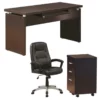 Home Square 3-Piece Set With Computer Desk Office Chair & Mobile File Cabinet 1 Home Square 3-Piece Set With Computer Desk Office Chair & Mobile File Cabinet -CYMAX Sales 2419103 L