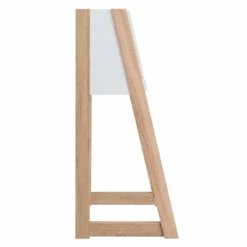 Furniture Of America Gase Farmhouse Wood Fold Down Desk In White Oak -CYMAX Sales 2426039 2 L 1