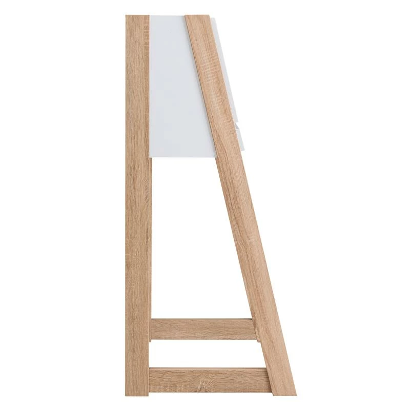 Furniture Of America Gase Farmhouse Wood Fold Down Desk In Distressed Gray/Black 5 Furniture Of America Gase Farmhouse Wood Fold Down Desk In Distressed Gray/Black - Image 3