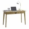 Caffoz Newport Series Wood Computer/Writing Desk With Drawer In Gold Oak -CYMAX Sales 2426121 L
