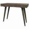 Benedict Acacia Solid Wood 2-Drawer Desk In Gray Wash Finish 1 Benedict Acacia Solid Wood 2-Drawer Desk In Gray Wash Finish -CYMAX Sales 2427315 L