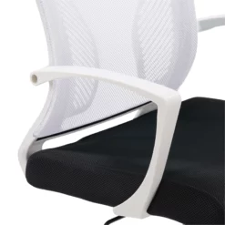 Cooper Ergonomic Grey Mesh Fabric Back Adjustable Task Chair -CYMAX Sales 2433379 L