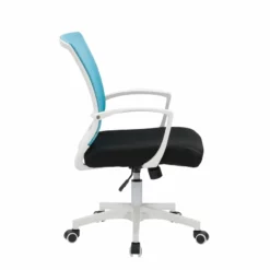 Cooper Ergonomic White Mesh Fabric Back Adjustable Task Chair -CYMAX Sales 2433380 10 L 1