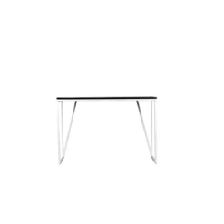 Spitiko Homes Writing Desk Black Espresso Wood & Metal -CYMAX Sales 2435336 3 L