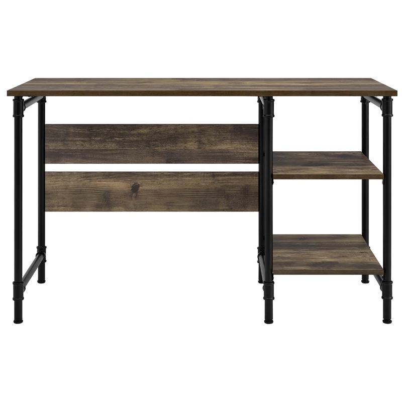 Ameriwood Home Carter Single Pedestal Desk In Rustic 15 Ameriwood Home Carter Single Pedestal Desk In Rustic - Image 13