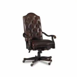 Scranton & Co Modern Faux Leather Tilt Swivel Office Chair