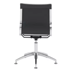 Scranton & Co Modern Conference Chair In Black Leatherette -CYMAX Sales 2438139 4 L
