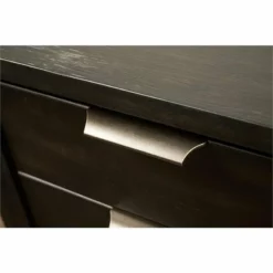 Bowery Hill Contemporary 56" Computer Desk In Ebonized Acacia -CYMAX Sales 2438357 16 L