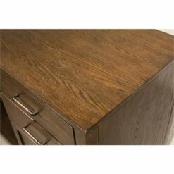 Bowery Hill Contemporary 48" Computer Credenza In Plymouth Brown Oak 20 Bowery Hill Contemporary 48" Computer Credenza In Plymouth Brown Oak -CYMAX Sales 2438394 8 L