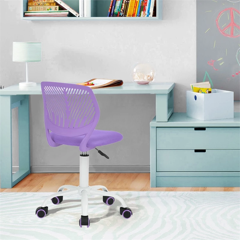 FurnitureR Carnation Swivel Teen Plastic And Mesh Task Chair In Turquoise 17 FurnitureR Carnation Swivel Teen Plastic And Mesh Task Chair In Turquoise - Image 15