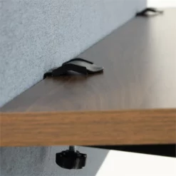 OS Home And Office Furniture 47.25" Wood Privacy Screen/Tackboard In Blue -CYMAX Sales 2442197 5 L