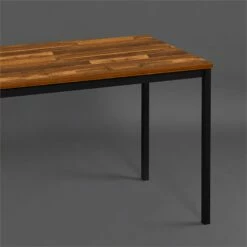 Klair Living Harry 63" Contemporary Wood And Metal Computer Desk In Black/Gray 20 Klair Living Harry 63" Contemporary Wood And Metal Computer Desk In Black/Gray -CYMAX Sales 2443581 2 L