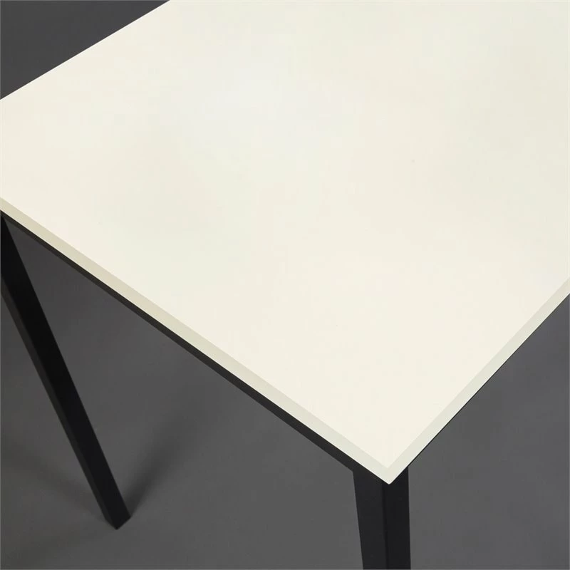 Klair Living Harry 63" Contemporary Wood And Metal Computer Desk In Black/Gray 6 Klair Living Harry 63" Contemporary Wood And Metal Computer Desk In Black/Gray - Image 4