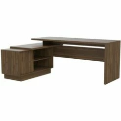 RST Brands Emery Composite Wood Modern L-Shaped Desk - Gray Oak -CYMAX Sales 2443976 L