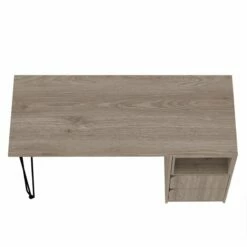 RST Brands Aster Composite Wood Contemporary 2-Drawer Desk - Aged Oak 15 RST Brands Aster Composite Wood Contemporary 2-Drawer Desk - Aged Oak -CYMAX Sales 2444012 5 L