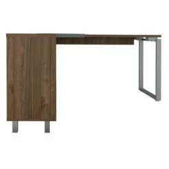 RST Brands Aster Composite Wood Modern 3-Drawer Desk - Mahogany 11 RST Brands Aster Composite Wood Modern 3-Drawer Desk - Mahogany -CYMAX Sales 2444013 4 L