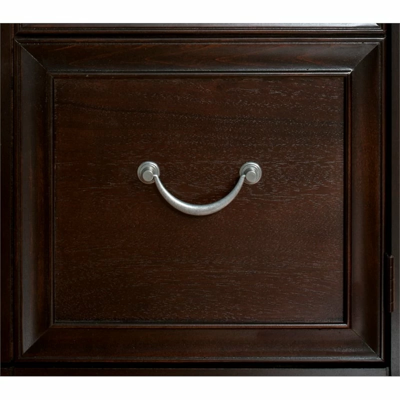 Martin Furniture Fulton Double Pedestal Desk In Espresso 7 Martin Furniture Fulton Double Pedestal Desk In Espresso - Image 5