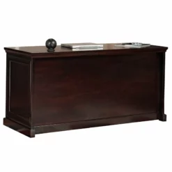 Martin Furniture Fulton Double Pedestal Desk In Espresso 10 Martin Furniture Fulton Double Pedestal Desk In Espresso -CYMAX Sales 244430 9 L