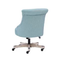 Urbanpro Transitional Wood Upholstered Office Chair In Floral Gray 27 Urbanpro Transitional Wood Upholstered Office Chair In Floral Gray -CYMAX Sales 2452776 33 L