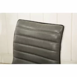 Roundhill Furniture Fremo Faux Leather Adjustable Air Lift Office Chair In Gray -CYMAX Sales 2453164 7 L