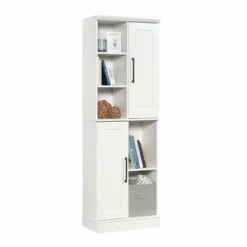 Sauder HomePlus Engineered Wood Storage Cabinet In Glacier White -CYMAX Sales 2454332 3 L