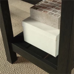 Sauder Cottage Road Engineered Wood Desk In Raven Oak -CYMAX Sales 2454343 9 L