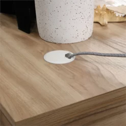 Sauder Portage Park Engineered Wood L-Shape Desk In Kiln Acacia Finish -CYMAX Sales 2454344 15 L