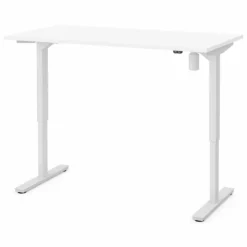 Home Square 2-Piece Set With 60" Standing Desk & 2-Drawer File Cabinet In White -CYMAX Sales 2454645 2 L