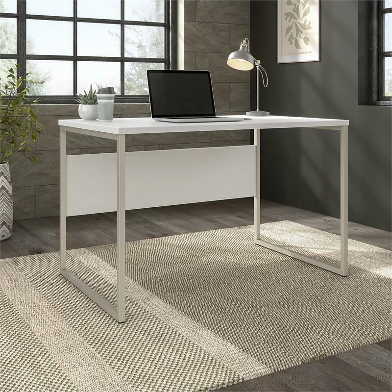Hybrid 48W X 30D Computer Table Desk In Storm Gray - Engineered Wood 18 Hybrid 48W X 30D Computer Table Desk In Storm Gray - Engineered Wood - Image 16