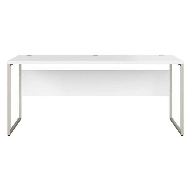 Hybrid 72W X 24D Computer Table Desk In Platinum Gray - Engineered Wood 18 Hybrid 72W X 24D Computer Table Desk In Platinum Gray - Engineered Wood - Image 16