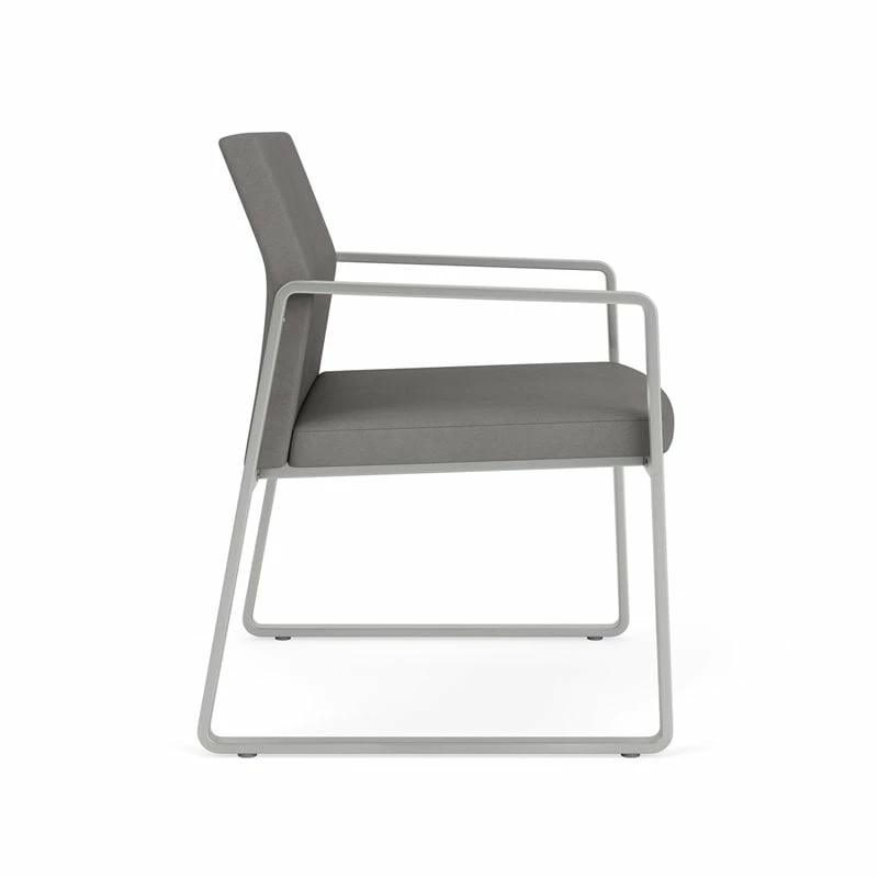 Lesro Gansett Oversize Guest Chair In Silver/Adler Nocturnal/Castillo Black 19 Lesro Gansett Oversize Guest Chair In Silver/Adler Nocturnal/Castillo Black - Image 17