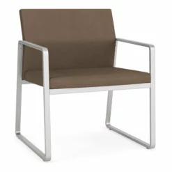 Lesro Gansett Fabric Oversize Guest Chair In Silver/Adler Nocturnal -CYMAX Sales 2472914 L 7