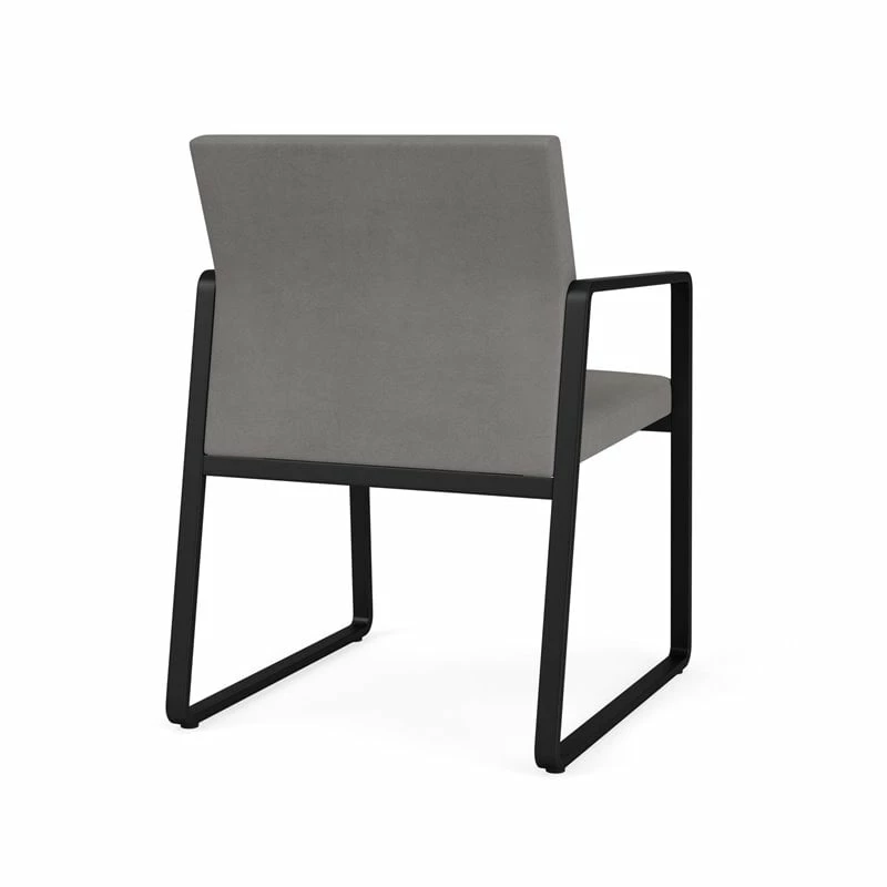 Lesro Gansett Modern Fabric Guest Chair In Black/Adler Nocturnal 20 Lesro Gansett Modern Fabric Guest Chair In Black/Adler Nocturnal - Image 18