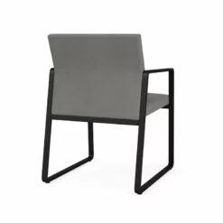 Lesro Gansett Modern Fabric Guest Chair In Black/Adler Midnight Sky -CYMAX Sales 2472929 2 L 5