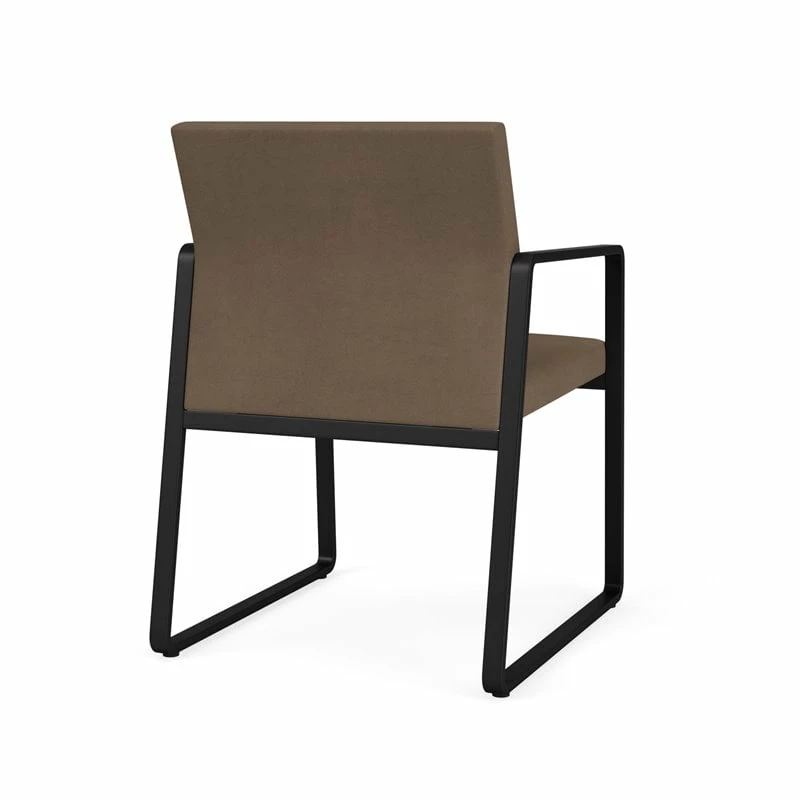 Lesro Gansett Modern Fabric Guest Chair In Black/Adler Nocturnal 17 Lesro Gansett Modern Fabric Guest Chair In Black/Adler Nocturnal - Image 15