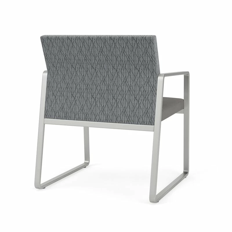 Lesro Gansett Oversize Guest Chair In Silver/Adler Nocturnal/Castillo Black 14 Lesro Gansett Oversize Guest Chair In Silver/Adler Nocturnal/Castillo Black - Image 12