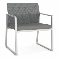 Lesro Gansett Oversize Guest Chair In Silver/Adler Nocturnal/Castillo Black 31 Lesro Gansett Oversize Guest Chair In Silver/Adler Nocturnal/Castillo Black -CYMAX Sales 2472931 L 1