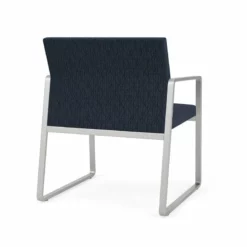 Lesro Gansett Fabric Oversize Guest Chair In Silver/Adler Nocturnal -CYMAX Sales 2472932 2 L 7