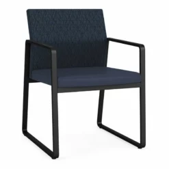 Lesro Gansett Modern Fabric Guest Chair In Black/Open House Cobalt 28 Lesro Gansett Modern Fabric Guest Chair In Black/Open House Cobalt -CYMAX Sales 2472948 L 6