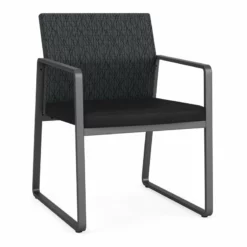 Lesro Gansett Fabric Guest Chair In Charcoal/Adler Midnight Sky/Castillo Batik 25 Lesro Gansett Fabric Guest Chair In Charcoal/Adler Midnight Sky/Castillo Batik -CYMAX Sales 2472977 L 3