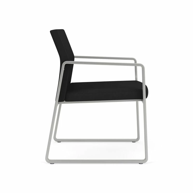 Lesro Gansett Modern Polyurethane Guest Chair In Silver/Castillo Quarry 22 Lesro Gansett Modern Polyurethane Guest Chair In Silver/Castillo Quarry - Image 20