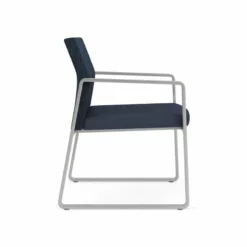 Lesro Gansett Modern Polyurethane Guest Chair In Silver/Castillo Quarry 29 Lesro Gansett Modern Polyurethane Guest Chair In Silver/Castillo Quarry -CYMAX Sales 2473008 1 L 2