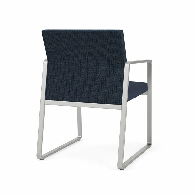 Lesro Gansett Modern Polyurethane Guest Chair In Silver/Castillo Quarry 11 Lesro Gansett Modern Polyurethane Guest Chair In Silver/Castillo Quarry - Image 9