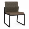 Lesro Gansett Modern Fabric Armless Guest Chair In Black/Open House Asteroid 1 Lesro Gansett Modern Fabric Armless Guest Chair In Black/Open House Asteroid -CYMAX Sales 2473030 L 2
