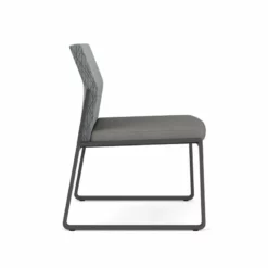 Lesro Gansett Armless Guest Chair In Charcoal/Adler Nocturnal/Castillo Black -CYMAX Sales 2473047 1 L 11