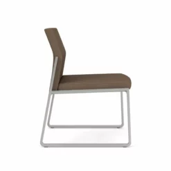 Lesro Gansett Armless Guest Chair In Silver/Adler Peppercorn/Castillo Quarry 35 Lesro Gansett Armless Guest Chair In Silver/Adler Peppercorn/Castillo Quarry -CYMAX Sales 2473066 1 L 4
